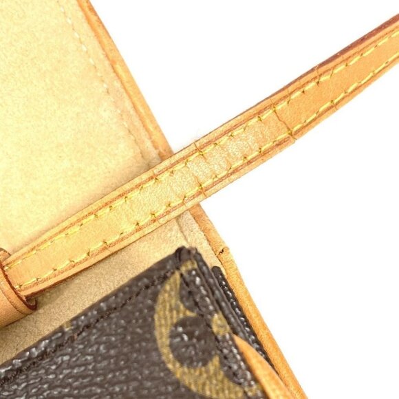 LOUIS VUITTON M51852 Monogram Pochette Twin GM 2WAY Bag Shoulder Bag Bro - Picture 13 of 16